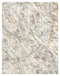 Historisk karta över Gargnäs, år 1895