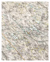 Historisk karta över Malå, år 1895