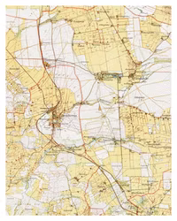 Historisk karta över Degeberga, år 1930
