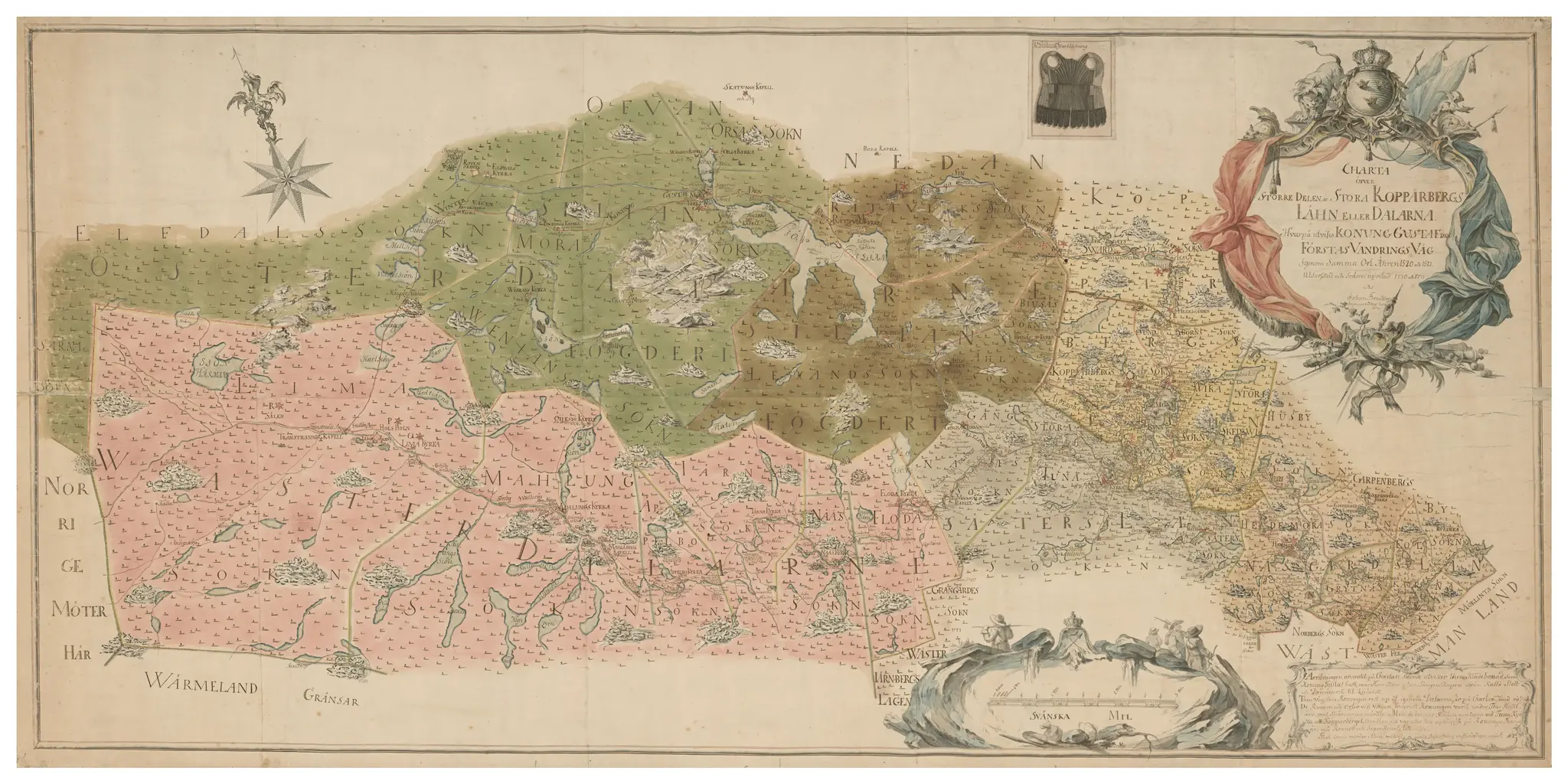 Gustav Vasas färd genom Dalarna, 1520-1521