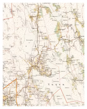 Historisk karta över Persberg, år 1896