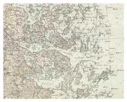 Historisk karta över Sankt Anna, år 1881