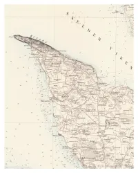 Historisk karta över Kullahalvön, år 1861
