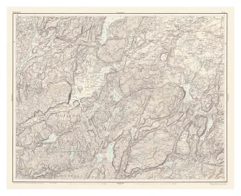 Generalstabskartan över Borås, år 1869