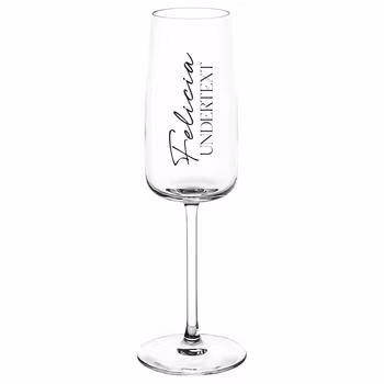 Felicia - Champagneglas med eget tryck