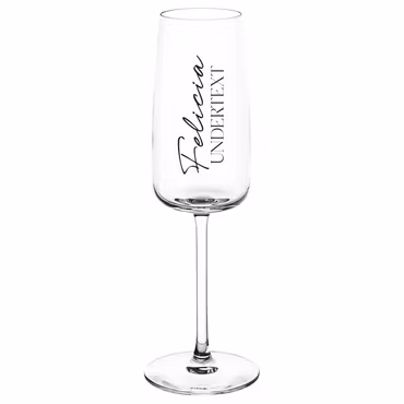 Felicia - Champagneglas med eget tryck