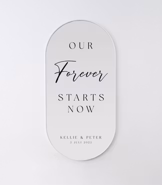 Spegeldekor - Our Forever