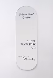 Spegeldekor - Du ser fantastisk ut