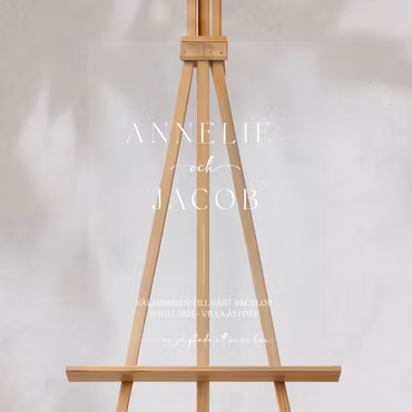 Välkomstskylt - Annelie - Akryl