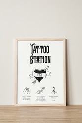 Tattoo station - poster