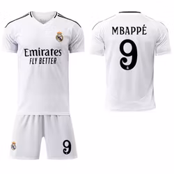 Fotbollströjor Barn - Real Madrid Mbappé - Tröja och Shorts set