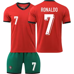 Fotbollströjor Barn - Portugal Ronaldo - Tröja och Shorts set