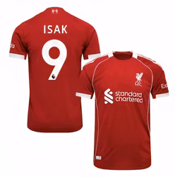 Fotbollströja – Liverpool Isak Hemmatröja 25/26