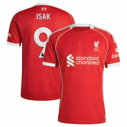 Fotbollströja – Liverpool Isak Hemmatröja 25/26