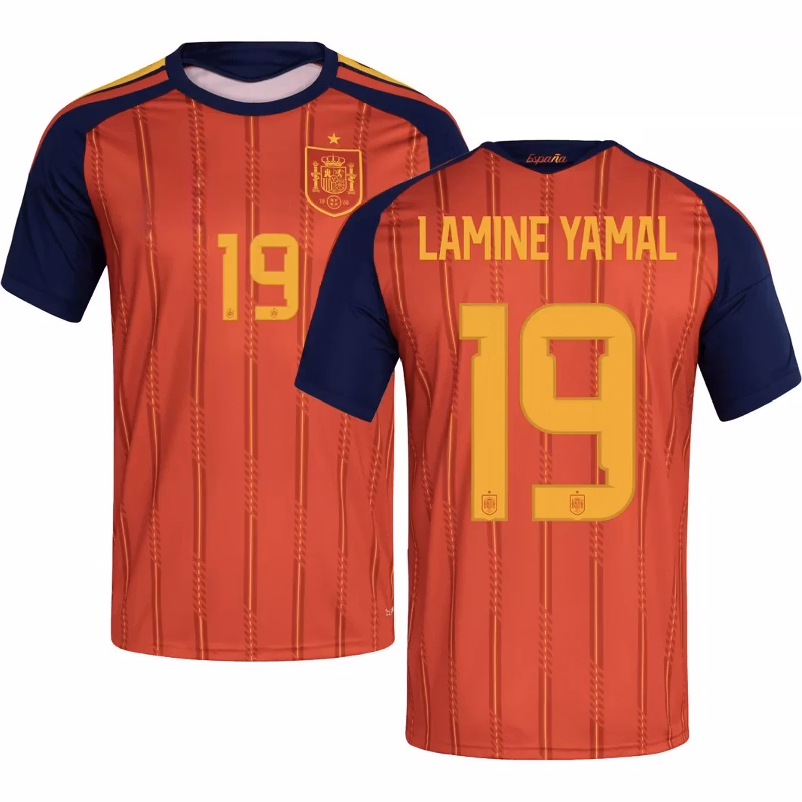 Fotbollströja - Spanien Lamine Yamal Hemmatröja VM 2026