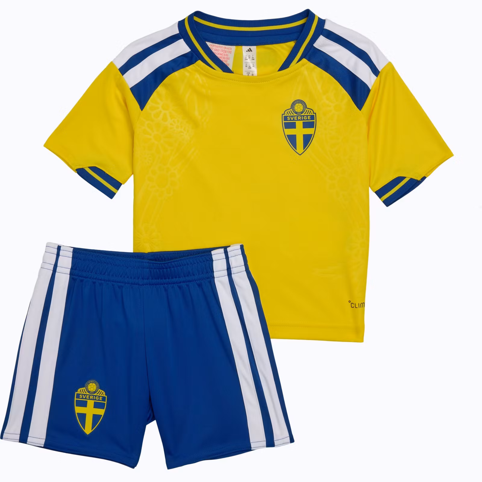 Fotbollströjor Barn - Sverige Gyökeres – Tröja och Shorts Set 2026 (Förbeställning)