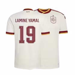Fotbollströja - Spanien Lamine Yamal Bortatröja VM 2026