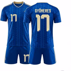 Fotbollströjor Barn - Sverige Gyökeres – Tröja och Shorts Set 2026