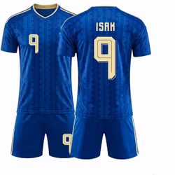 Fotbollströjor Barn - Sverige Isak – Tröja och Shorts Set 2026