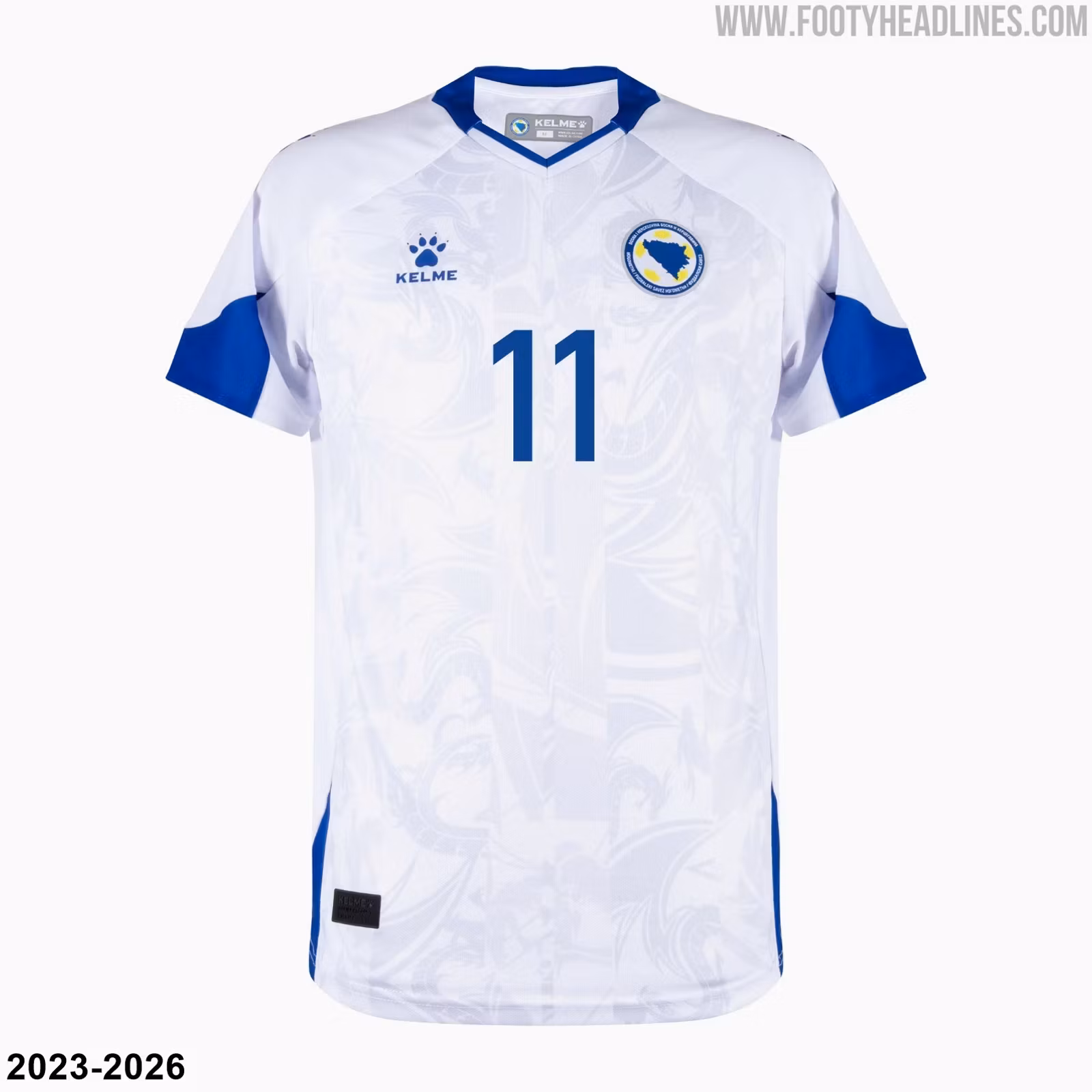 Fotbollströja - Bosnien Bortatröja