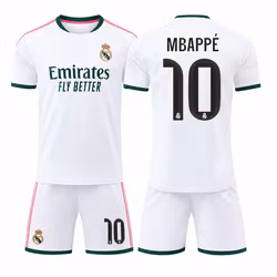 Fotbollströjor för Barn - Real Madrid Mbappé - Tröja och Shorts set 26/27 (Förbeställning)
