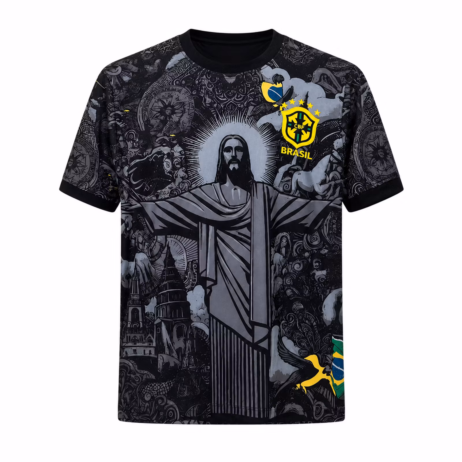 Brasilien X Jesus Special Edition – fotbollströja för vuxna