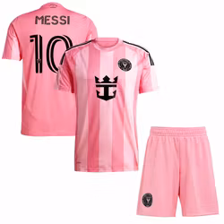 Inter Miami Messi barntröja 25/26 – fotbollströja med shorts för barn