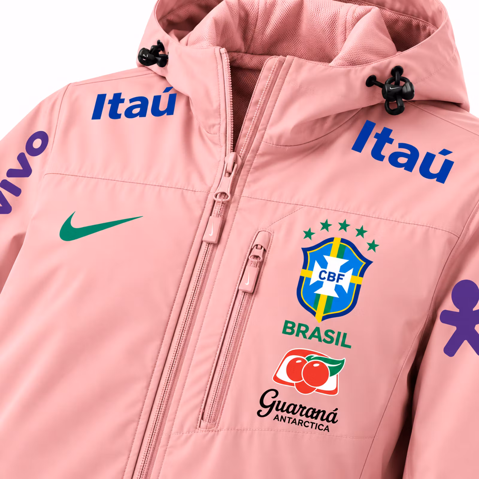 Brasilien Vindjacka Rosa