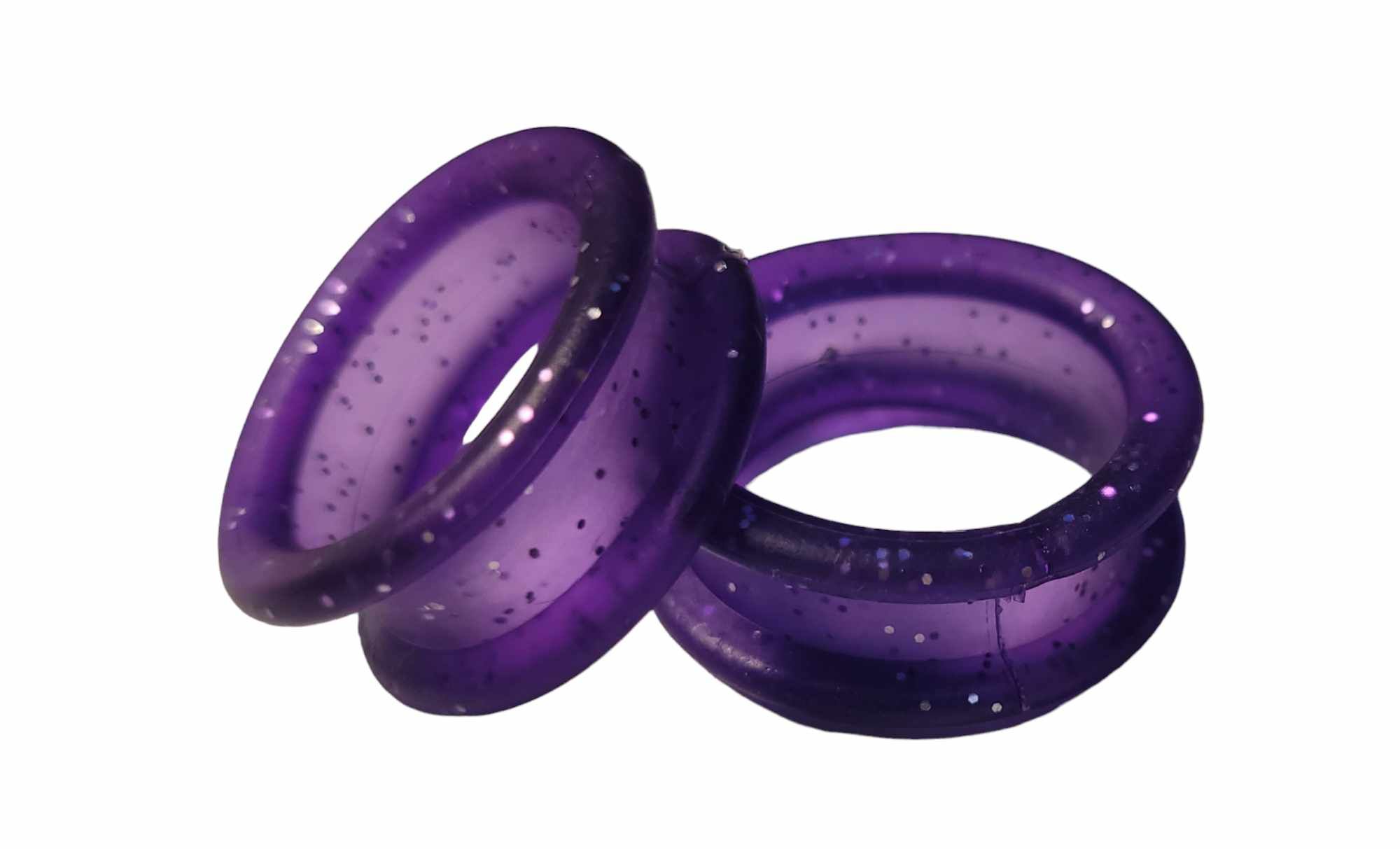 Insatsringar i silikon glitter