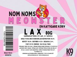 Nom Noms KÖRV MEOWSTER 80g, 10-p