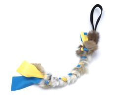 NYHET! Fleeceleksak 30cm med kaninskinn