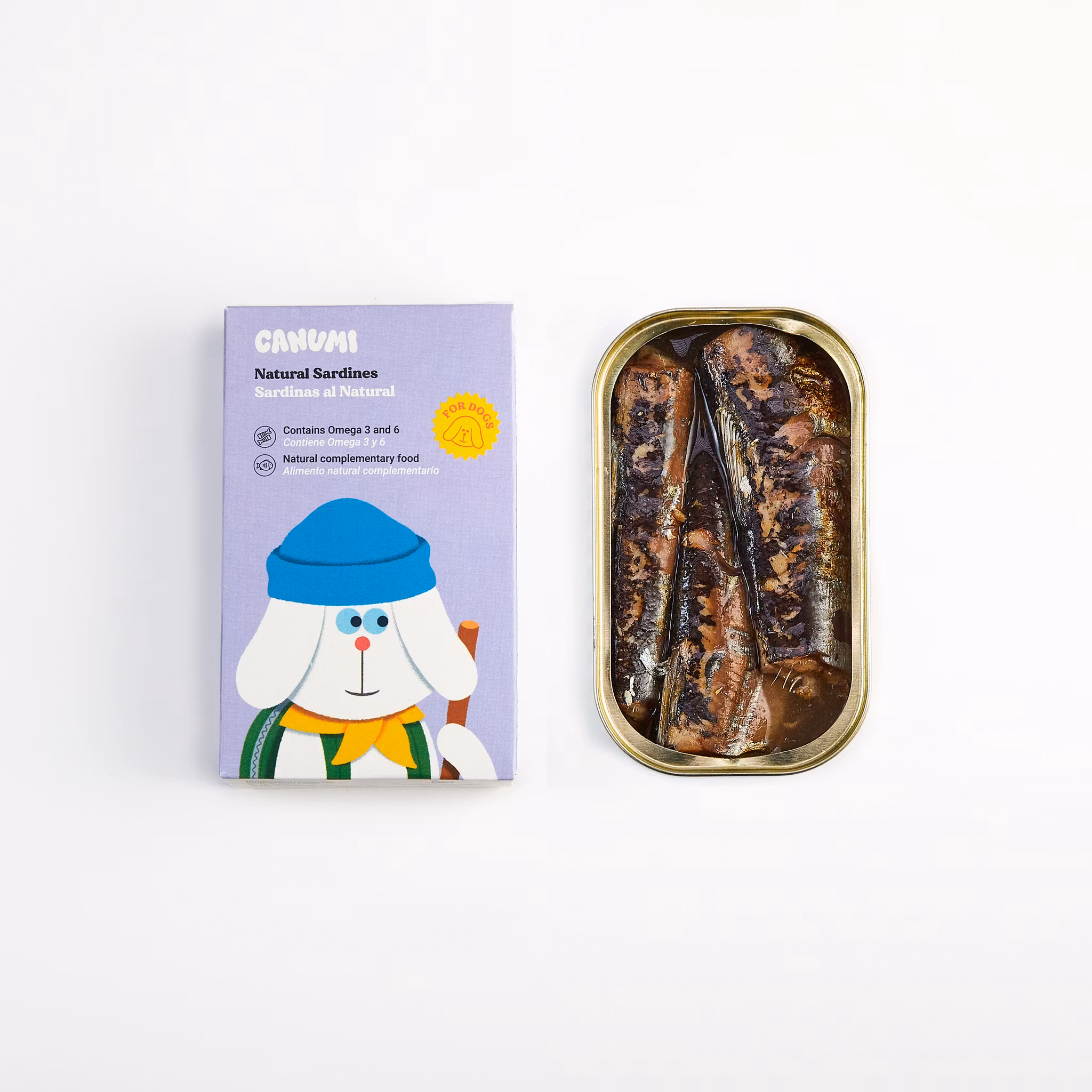 Canumi hund Sardin 5-p