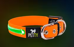 PETTY biothane LED orange