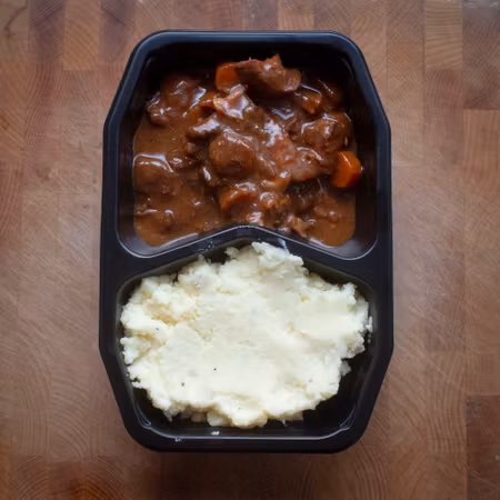 Coq au vin med potatispuré