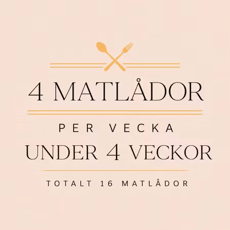 Prenumeration - Fyra Matlådor