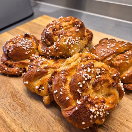 Kanelbullar med muscovadosocker 6 st