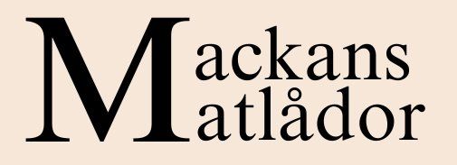Mackans Matlådor