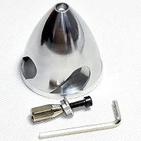 4 blads aluminium spinner 51 mm