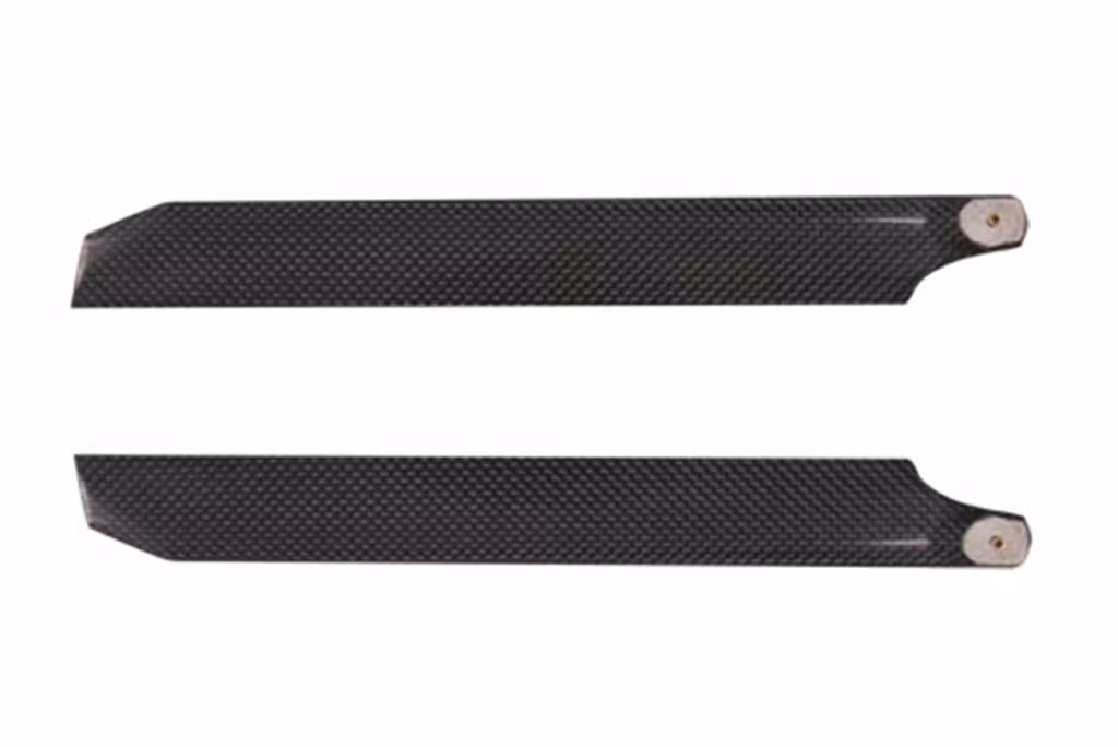 Carbon fibre main blades helikopter 620 mm