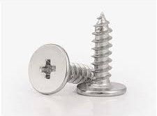 M2 16 mm flathode selvgjengende skruer 10 stk