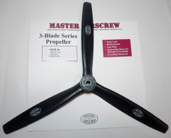10x7" 3 blad propeller