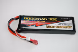 2S 7,4v 6000mah LiPo 30C Hard Case T-plugg