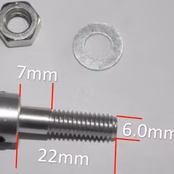 Propell adapter for 4 mm motoraksling