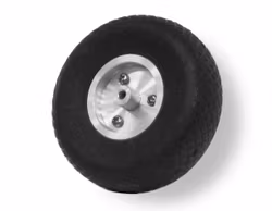 Hjul med alufelg 127 mm