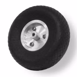 Hjul med alufelg 127 mm