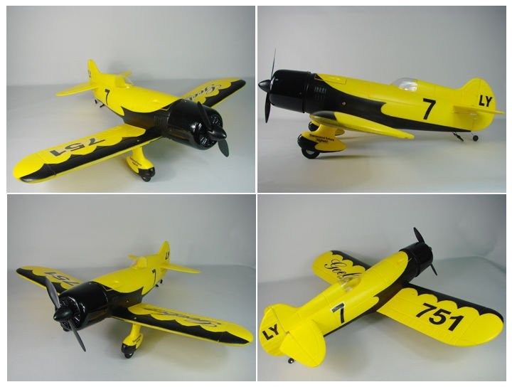 GeeBee Sport Aerobatic 3D BL RTF 5 ch 2,4 Ghz Radio 6 axis gyro