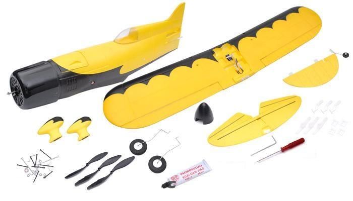 GeeBee Sport Aerobatic 3D BL RTF 5 ch 2,4 Ghz Radio 6 axis gyro