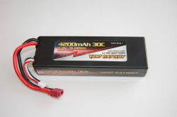 2S 7,4v 4200mah LiPo 30C Hard Case T-plugg