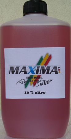 MAXIMA Racing Fuel 4-takt 10% nitro 1 liter