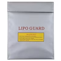 Brannsikker ladepose for LIPo batterier stor type